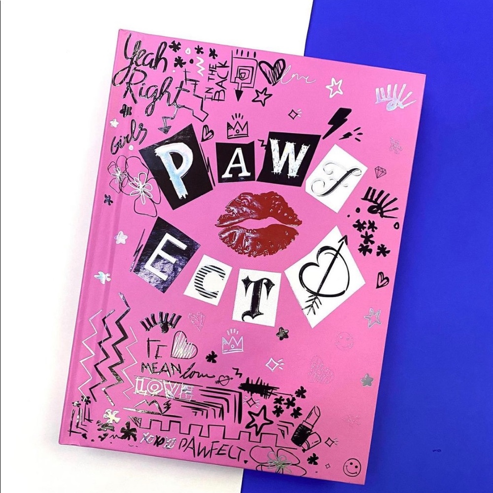 Pawfect Mean Girls Burn Book Eyeshadows Palette Book